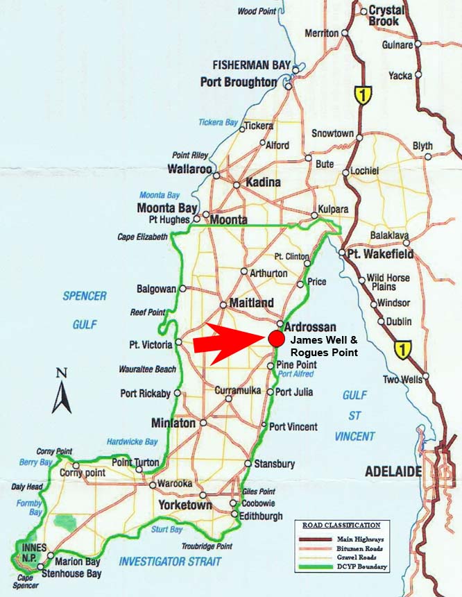 District Council of Yorke Peninsula map